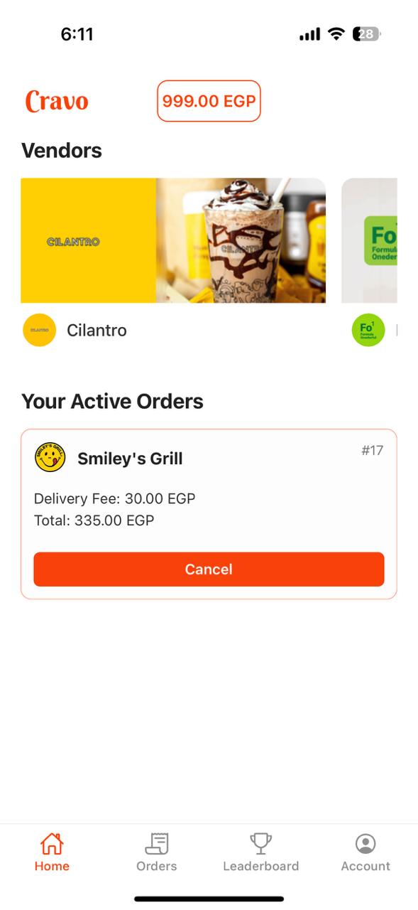 Browse & Order Food